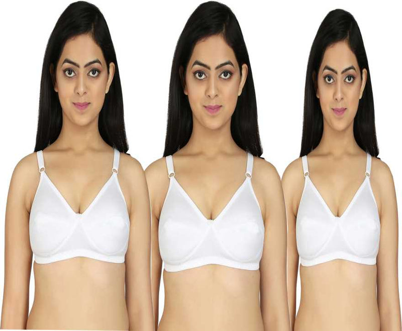 Latest Trend pure cotton center elastic Kerala model bra brassiere 2 piece  pack for saree salwar