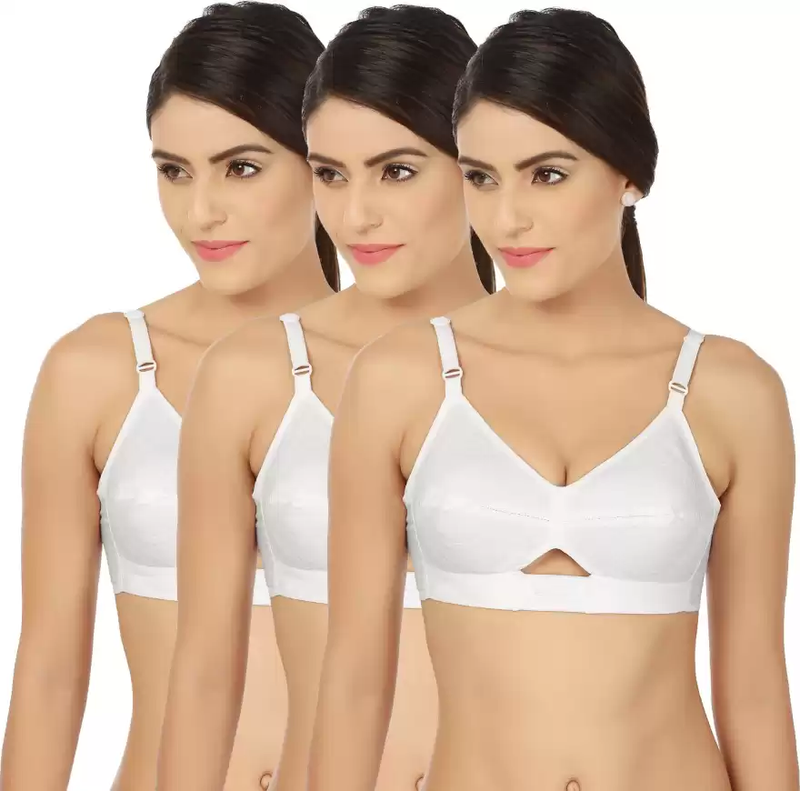 rajiya Fancy Bra set of 3 Women T-Shirt Non Padded Bra - Buy rajiya Fancy  Bra set of 3 Women T-Shirt Non Padded Bra Online at Best Prices in India