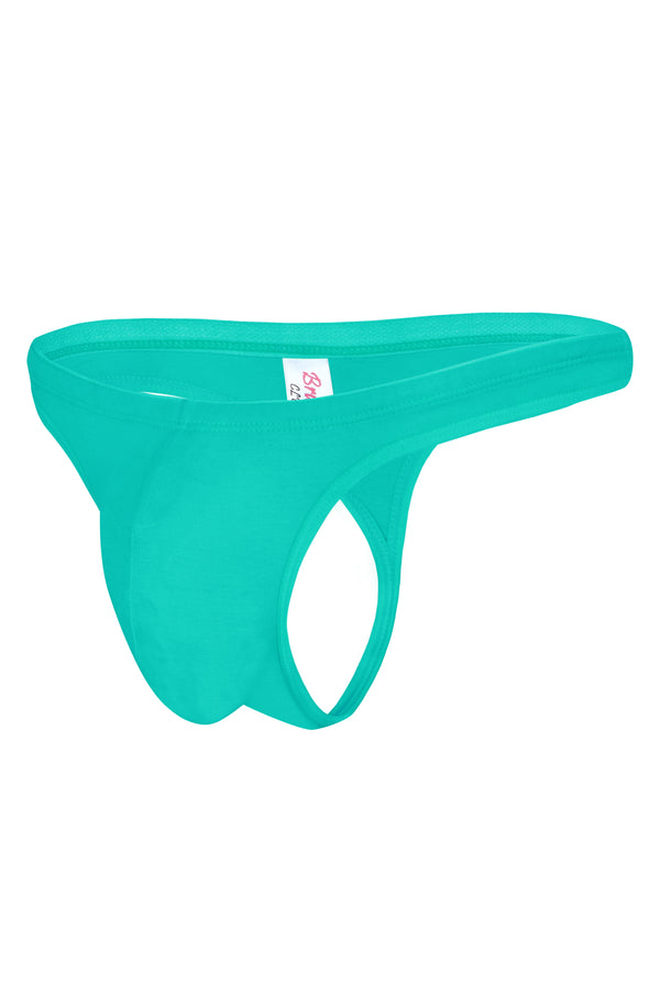 Buy emerald green Cotton Men Thongs online in India | Bruchi Club