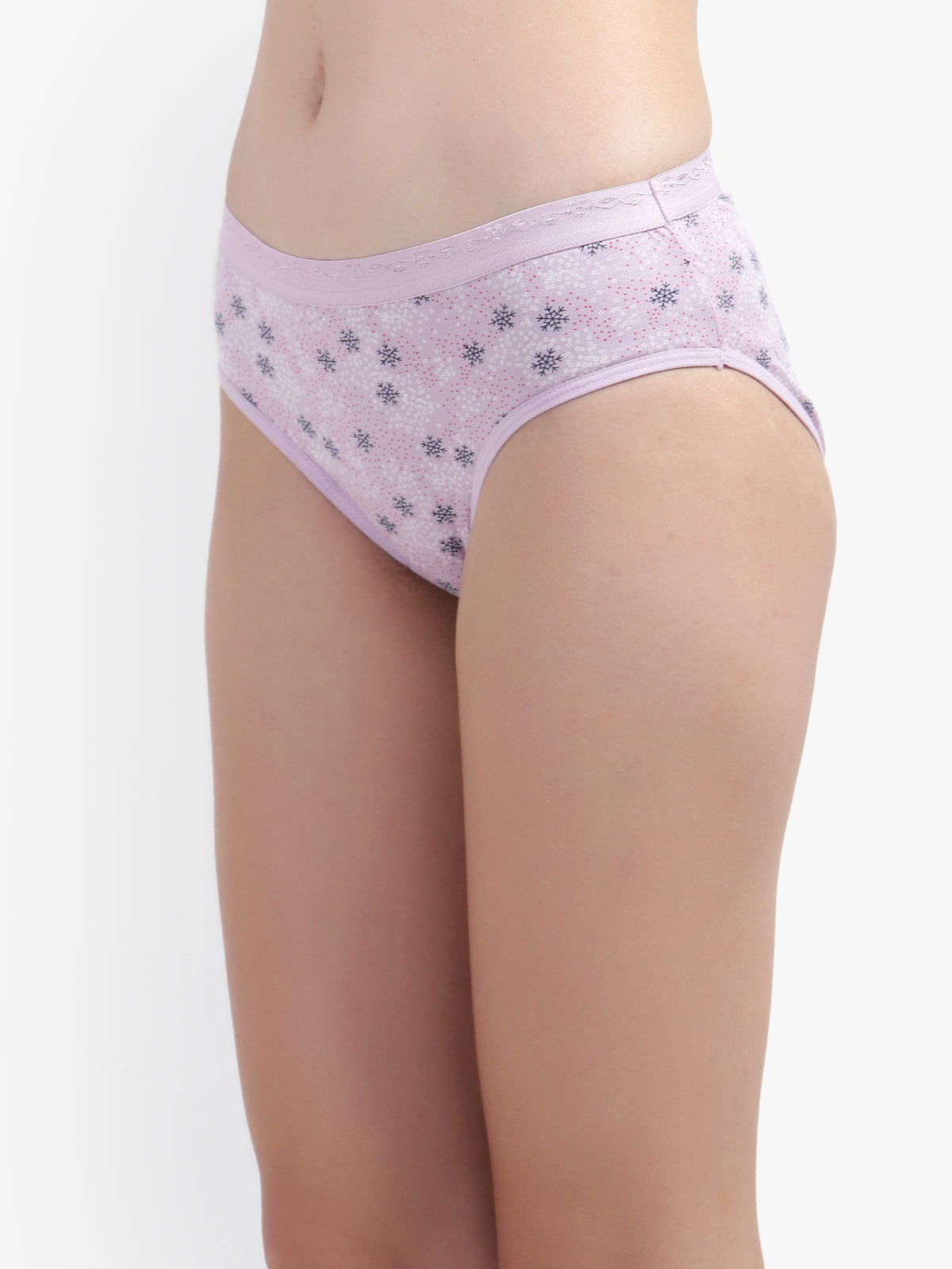 Bruchi Club Women Pink Floral Printed Cotton Low Waist Hipster Panty –  Bruchiclub