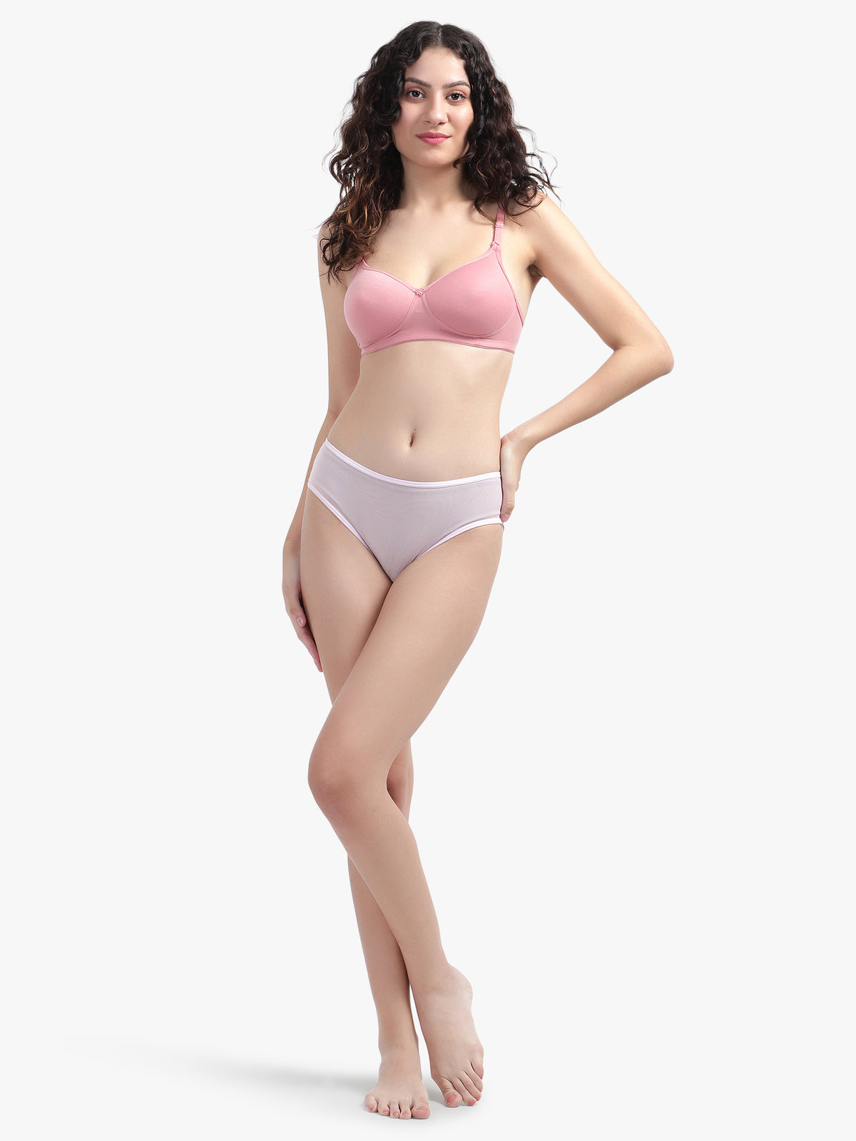Sdori Unique Design Hot Sale Sexy Underwear Pink Thin Women Bra