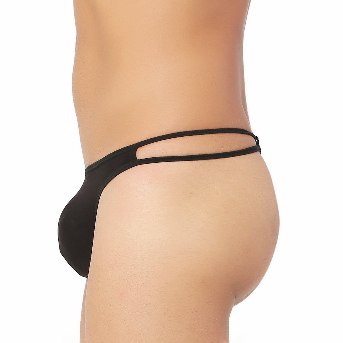 Bruchi Club bamboo antibacterial Good Boy Go Bad Black and white Thong