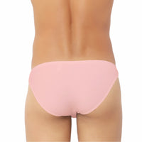 Bruchi Club Micro Modal Lusty Pink Bikini Briefs for men 