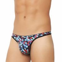 Printed thongs for men