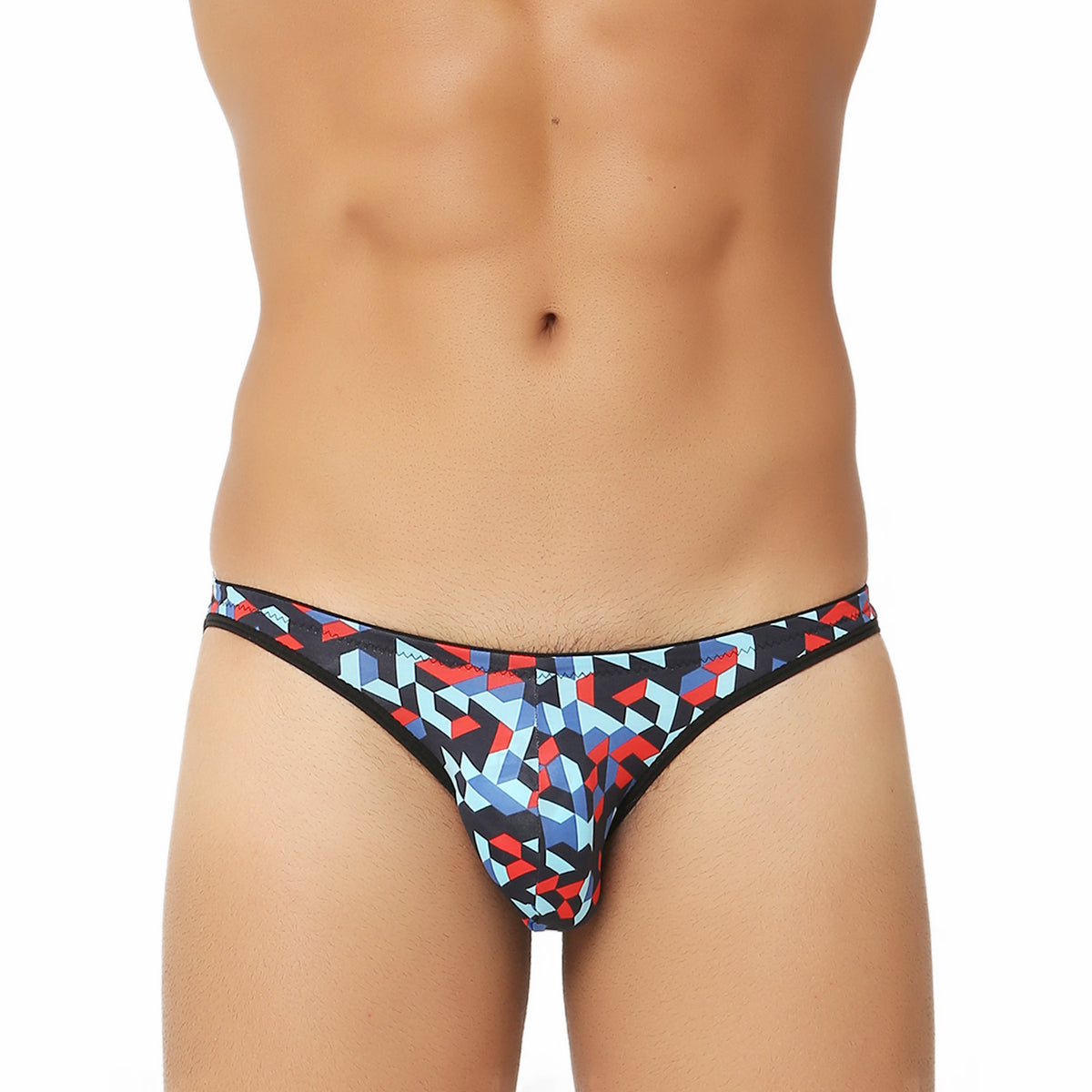 Printed Bikini briefs for men