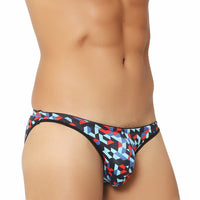 Printed Bikini briefs for men