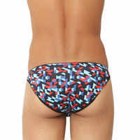 Printed Bikini briefs for men