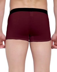 Men's Anti-Bacterial Maroon Micro Modal Underwear