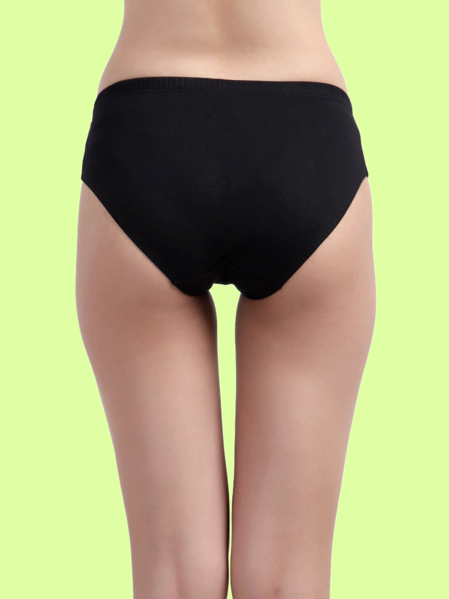 Tutku Women's 8-Pack Mixed Color Cotton Lycra High Waist Bato Panties  Black-tan - Trendyol