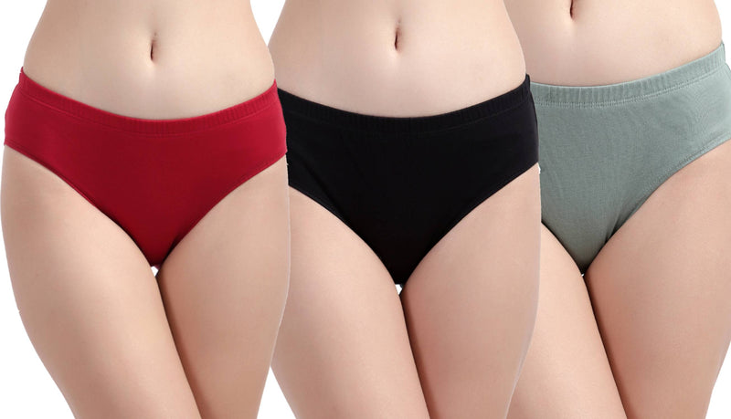 TEVEQ Lace Underwear For Womens Cotton Bikini Panties Soft India
