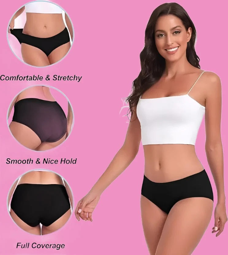 V-curved Reusable Leak Proof Period, Urine incontinence, Postpartum Panties/Underwear - made for heaviest of flow days