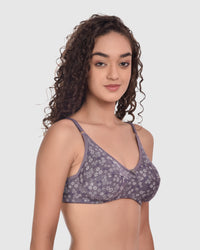 Buy Bruchi Club Printed Cotton Bra for Teenage Girls in India.