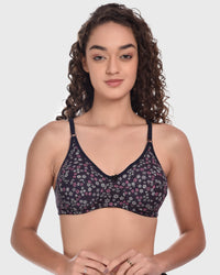 Buy Bruchi Club Printed Cotton Bra for Teenage Girls in India.