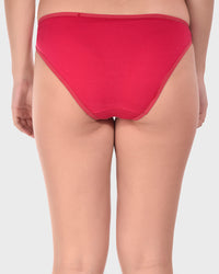 Buy Bruchi Club Red Bikini panty for women online in India