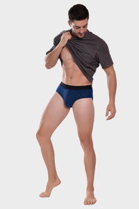 Buy Bruchi Club Modal Briefs for men - Navy Blue online in India