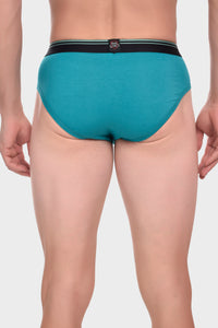 Bruchi Club Emerald green Briefs For men