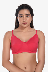 Manvi Women Non Padded Pink Bra