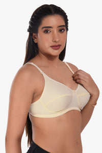 Manvi Women Non Padded Nude Everyday Bra