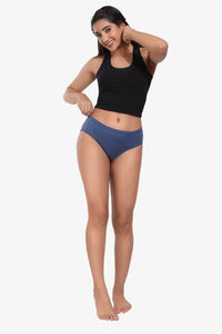 Lycra Panty for women dark blue