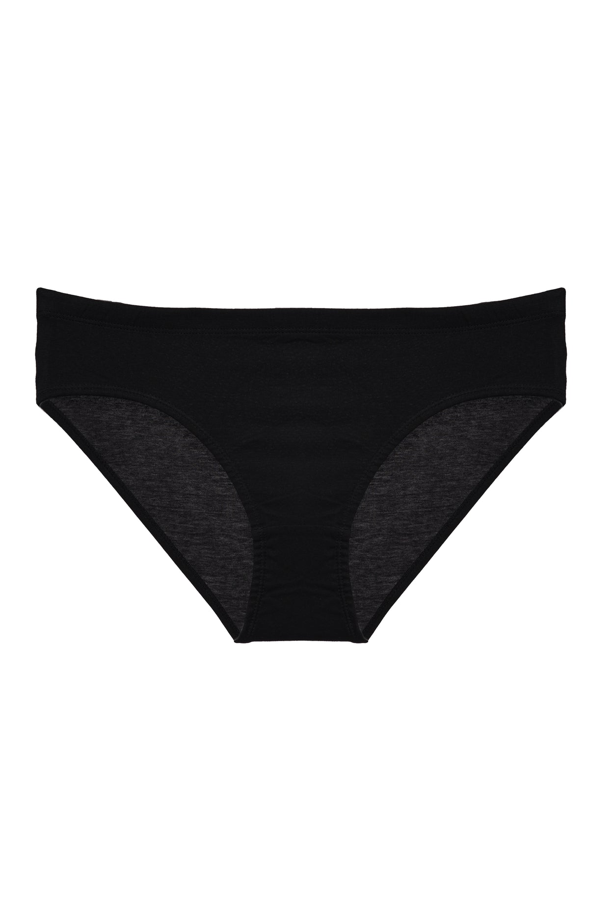 Low Rise Anti Odour Pure Cotton Black Hipster Panty for women