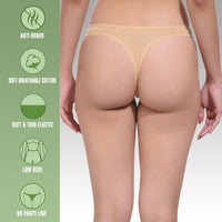 Bruchi Club Thongs for Women Pack of 3