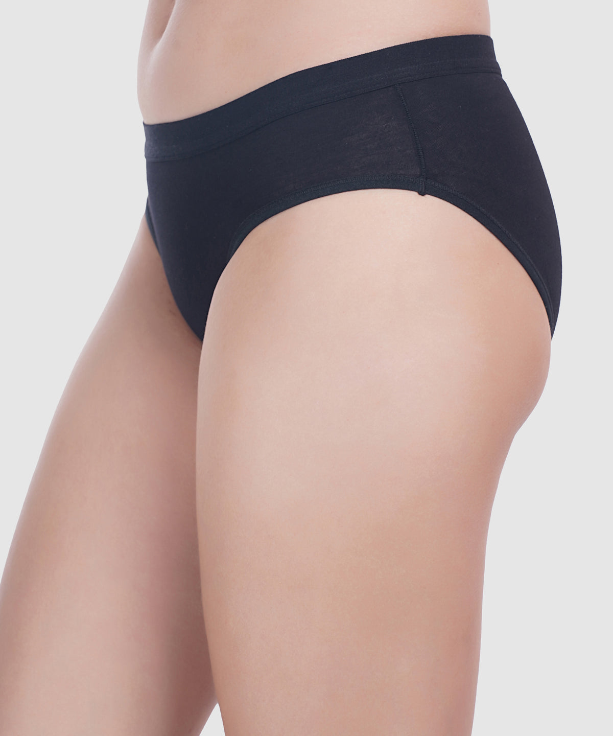 Night Black Micro Modal Panty for women