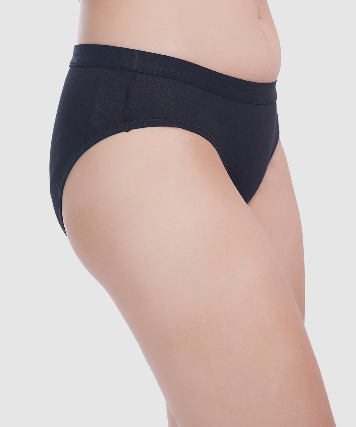 Night Black Micro Modal Panty for women