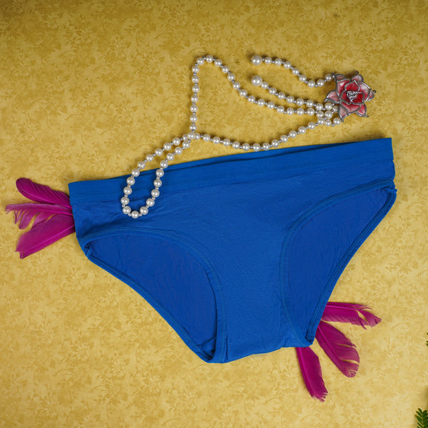 Buy Bruchi Club Blue Micro Modal panty for women online in India