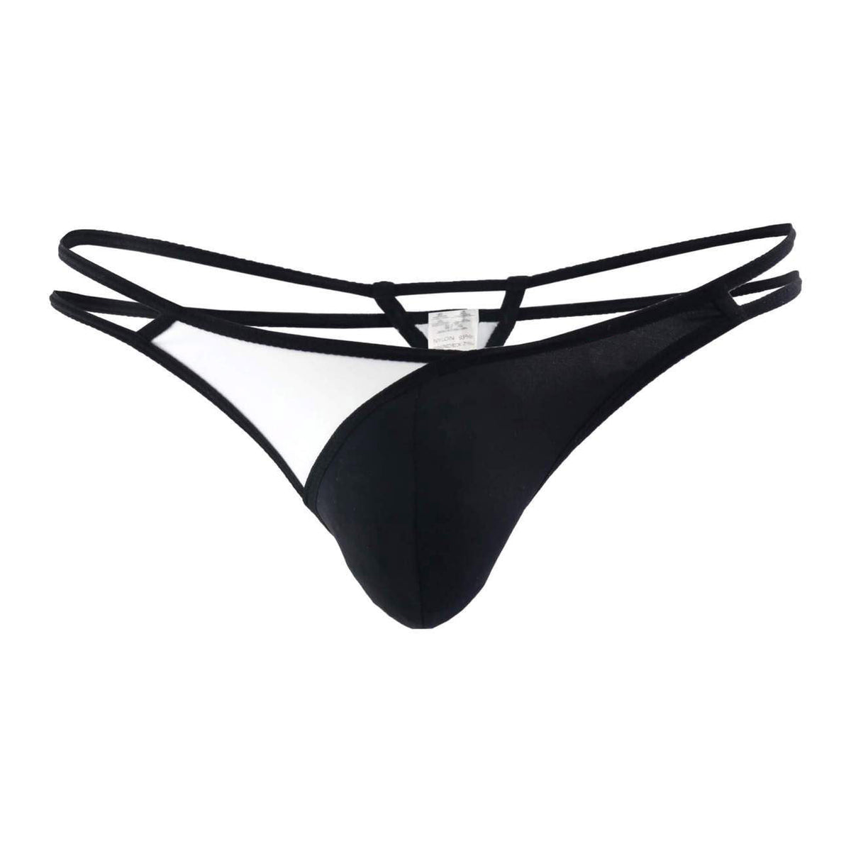 Bruchi Club bamboo antibacterial Good Boy Go Bad Black and white Thong