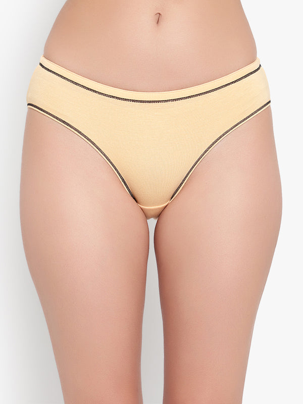 Bruchi Club Antibacterial Bamboo Women Sun Bust Hipster Panty