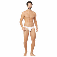 White Ultra Soft Briefs For Men