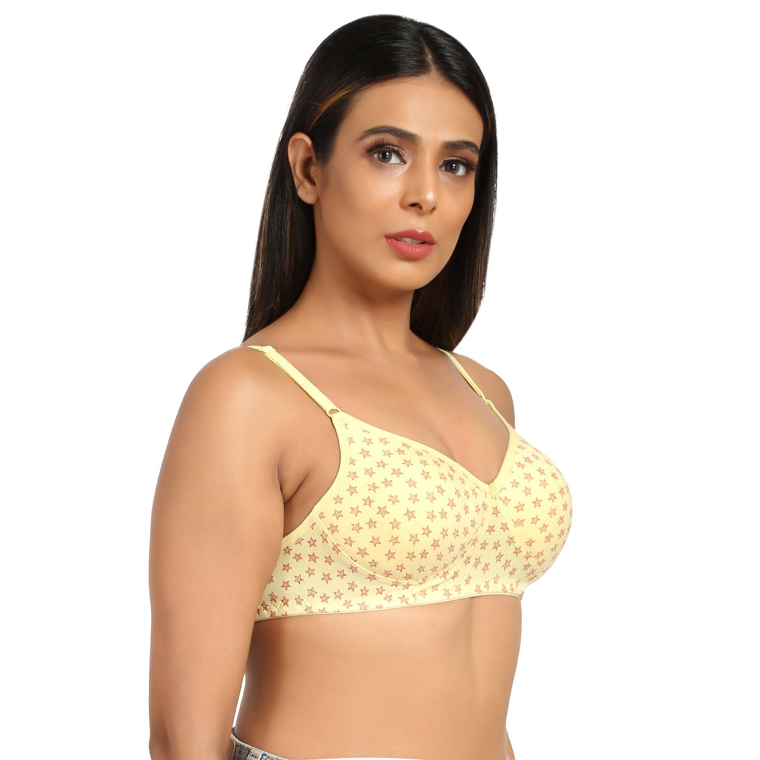 SUNNY Glory C Cup - 38 Attractive cotton bra smooth fabric Women T-Shirt  Non Padded Bra - Buy SUNNY Glory C Cup - 38 Attractive cotton bra smooth  fabric Women T-Shirt Non Padded Bra Online at Best Prices in India