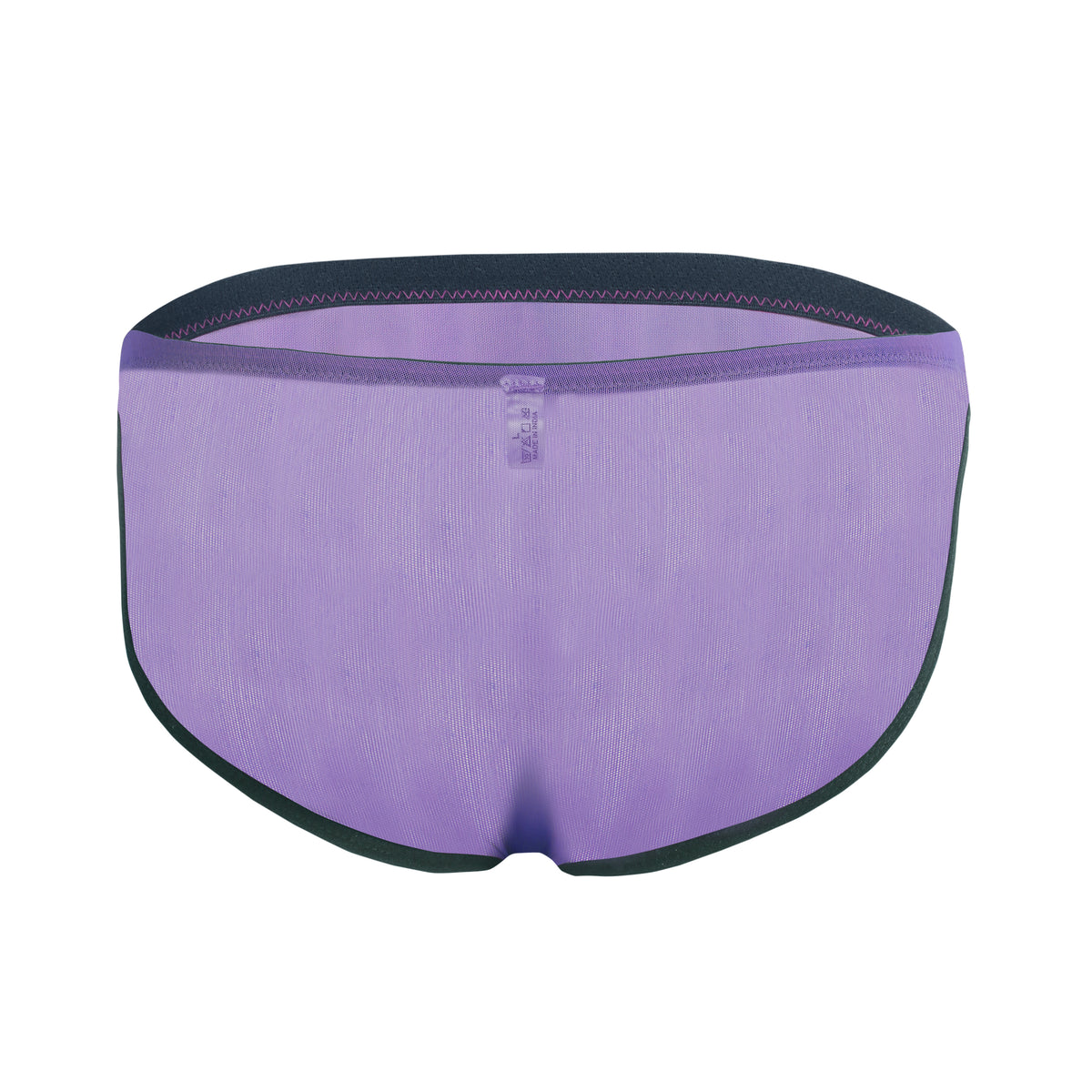 Bruchi Club Ultra Violet Men Transparent Briefs