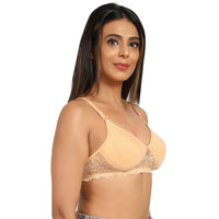 Bruchi Club Lightly Padded Non-Wired T-shirt bra- Cotton rich