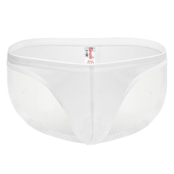 Bruchi Club Men Transparent Briefs In India White