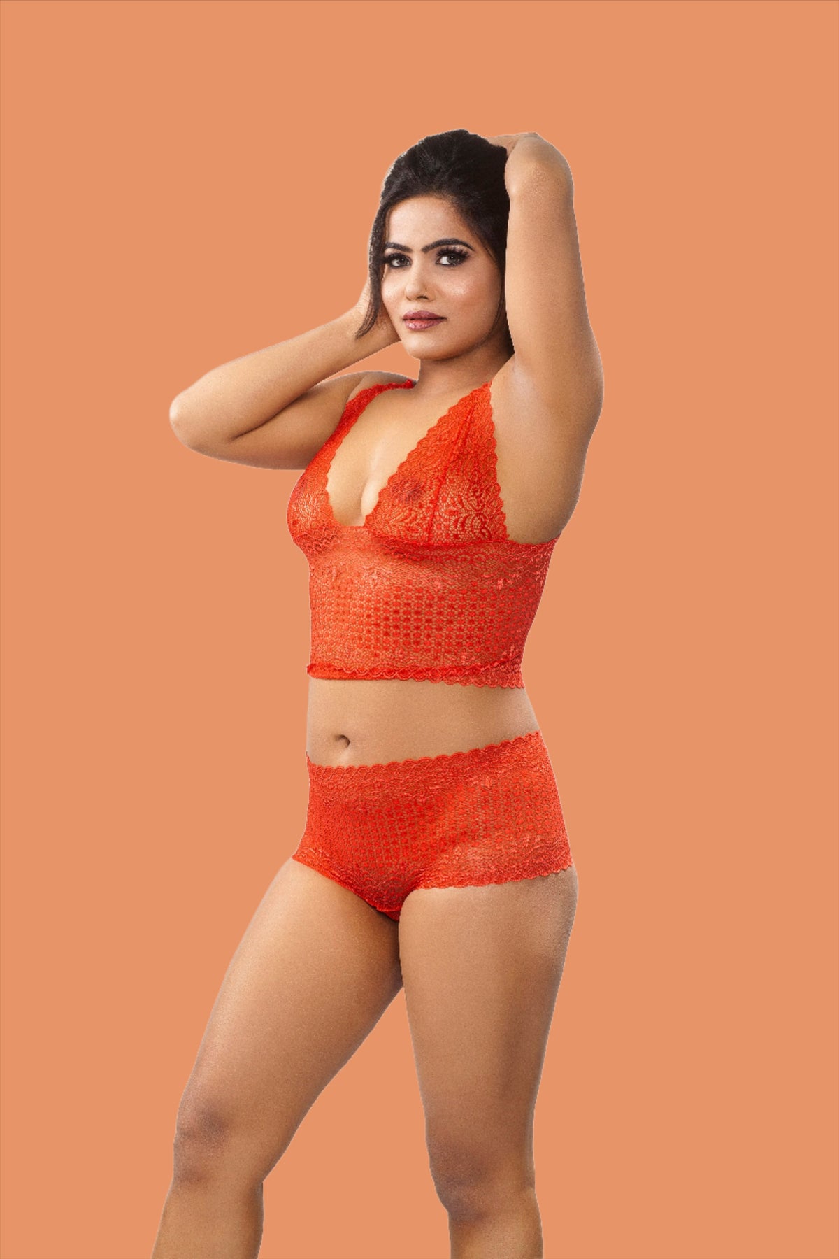 Buy Womens Net Design Lingerie Bra and Panty Set for Special Nights,  Valentines Day, Anniversaries, Honeymoon Gifts Online In India At  Discounted Prices