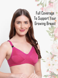 Bruchi club Feeding Bra-non padded non wired-Dark Pink