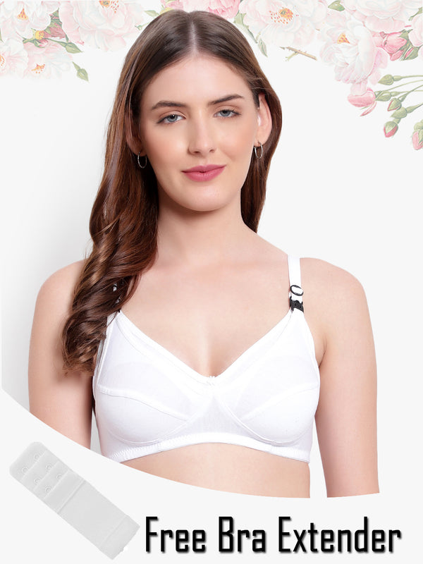 Buy Bruchi club white Feeding Bra at best price online in India