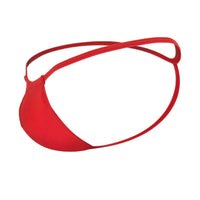 Men's Cotton Spandex G String Pouch Red Underwear Bruch club