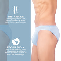 Buy Bruchi Club Antibacterial Bamboo Sea Blue briefs for Men