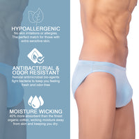 Buy Bruchi Club Antibacterial Bamboo Sea Blue briefs for Men